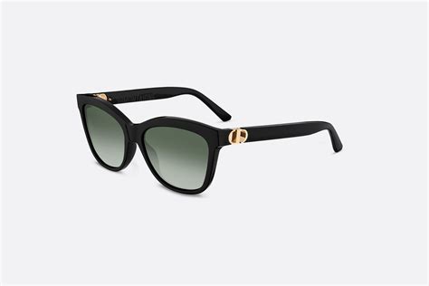 dior montaigne 1 black crystal|30Montaigne Mini BI Black Butterfly Sunglasses .